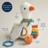 Itzy Ritzy Bitzy Traveler sensory travel toy Goose product photo 5 Itzy Ritzy Bitzy Traveler sensory travel toy Goose product photo 5