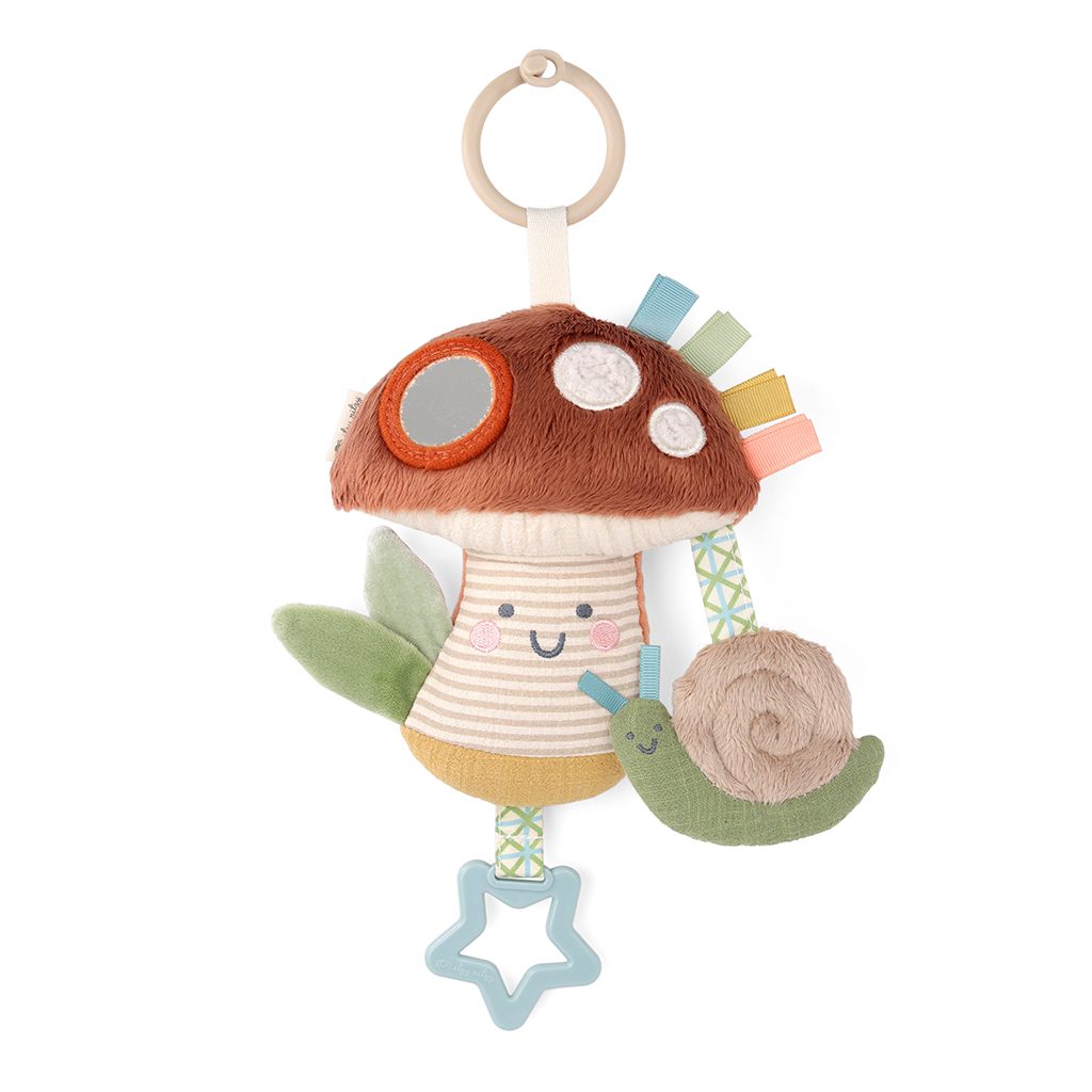 Itzy Ritzy Bitzy Traveler sensory travel toy Mushroom product photo 1 Itzy Ritzy Bitzy Traveler sensory travel toy Mushroom product photo 1