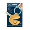 Itzy Ritzy Itzy Treat fortune cookie silicone teether Itzy Ritzy Itzy Treat fortune cookie silicone teether