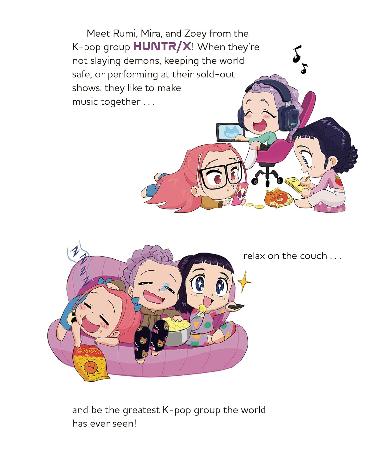 Kpop Demon Hunters For the Fans! K-Pop Official Storybook Netflix Little Golden Book Kpop Demon Hunters For the Fans! K-Pop Official Storybook Netflix Little Golden Book
