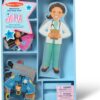 Melissa & Doug Julia Magnetic Dress Up Wooden Doll Pretend Play Set 25 Pcs Toy Melissa & Doug Julia Magnetic Dress Up Wooden Doll Pretend Play Set 25 Pcs Toy
