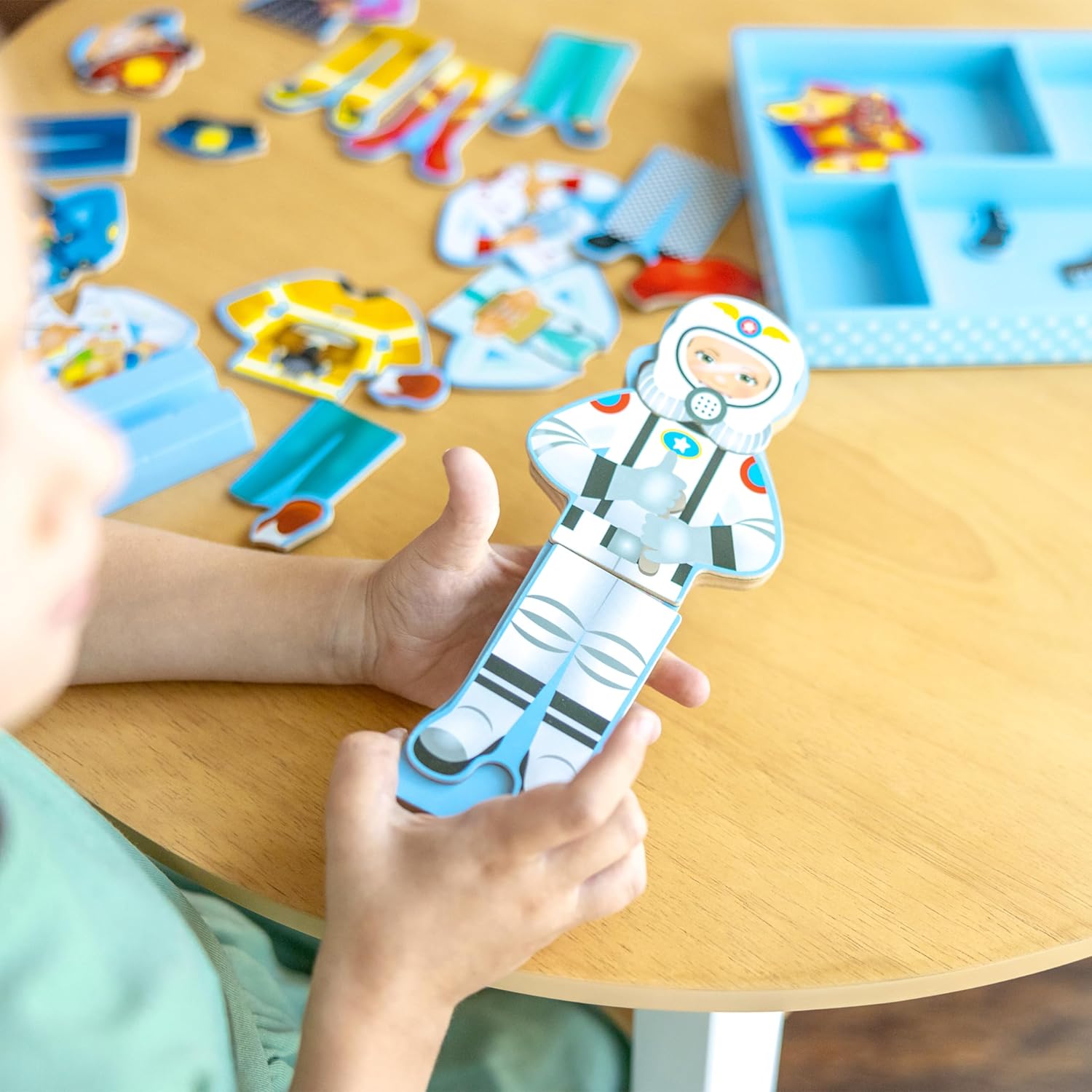 Melissa & Doug Julia Magnetic Dress Up Wooden Doll Pretend Play Set 25 Pcs Toy Melissa & Doug Julia Magnetic Dress Up Wooden Doll Pretend Play Set 25 Pcs Toy