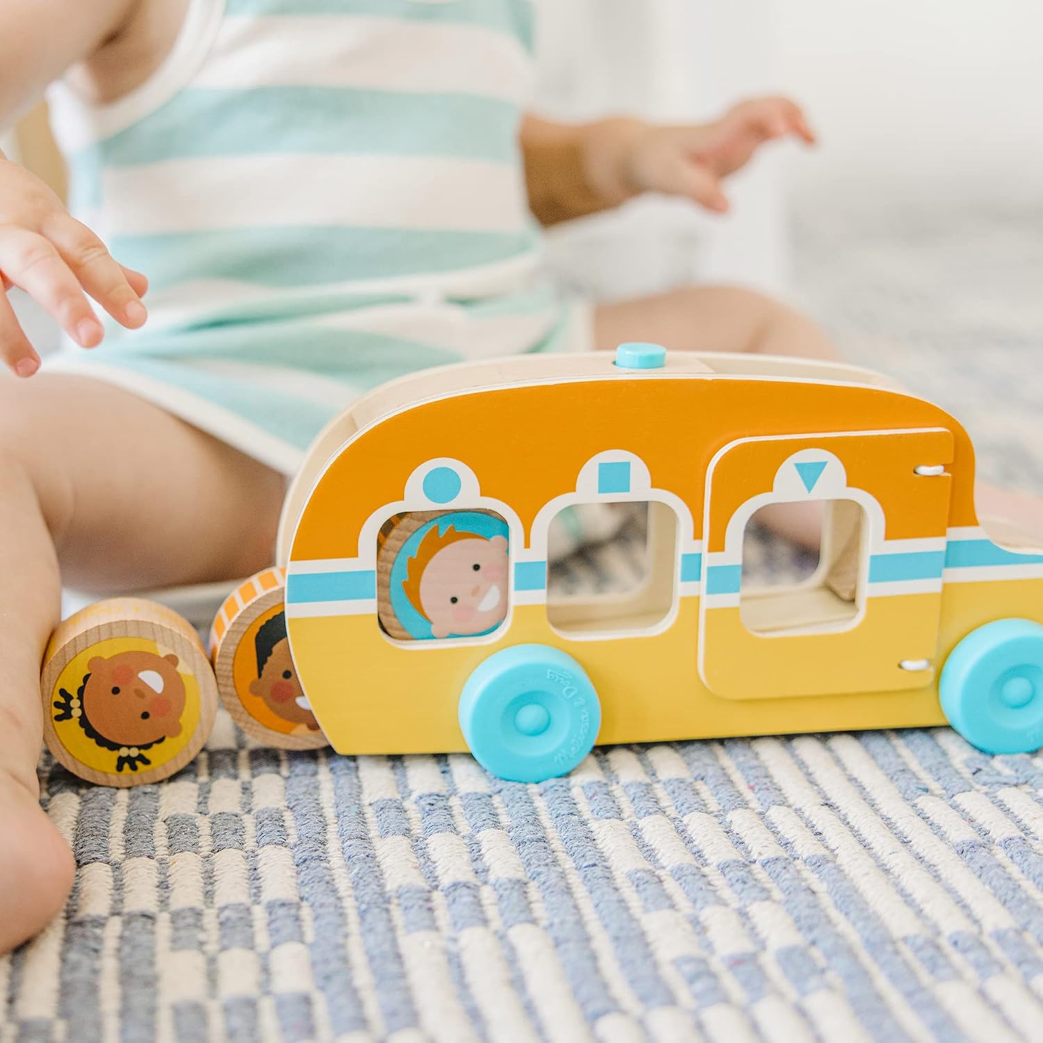 Private: Melissa & Doug GO Tots Wooden Roll & Ride Bus 3 Disks Infants Toddlers Car Vehicle Development Play Private: Melissa & Doug GO Tots Wooden Roll & Ride Bus 3 Disks Infants Toddlers Car Vehicle Development Play
