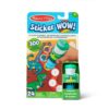 melissadoug-stickerwow-3 Melissa & Doug Sticker WOW Activity Pad Sticker Stamper Mini Refill features a green and white dinosaur-themed stamper, comes with 300 stickers and 24 pages, and is suitable for ages 3 and up. The product is shown in its packaging.