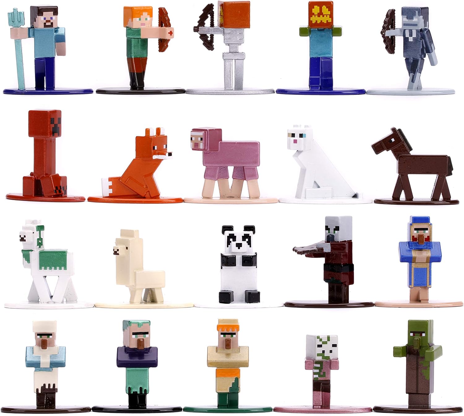 Private: Minecraft Nano MetalFigs Mine Craft Die-Cast Metal Mini-Figure Jada Toys 12 Alex Steve Zombie Private: Minecraft Nano MetalFigs Mine Craft Die-Cast Metal Mini-Figure Jada Toys 12 Alex Steve Zombie