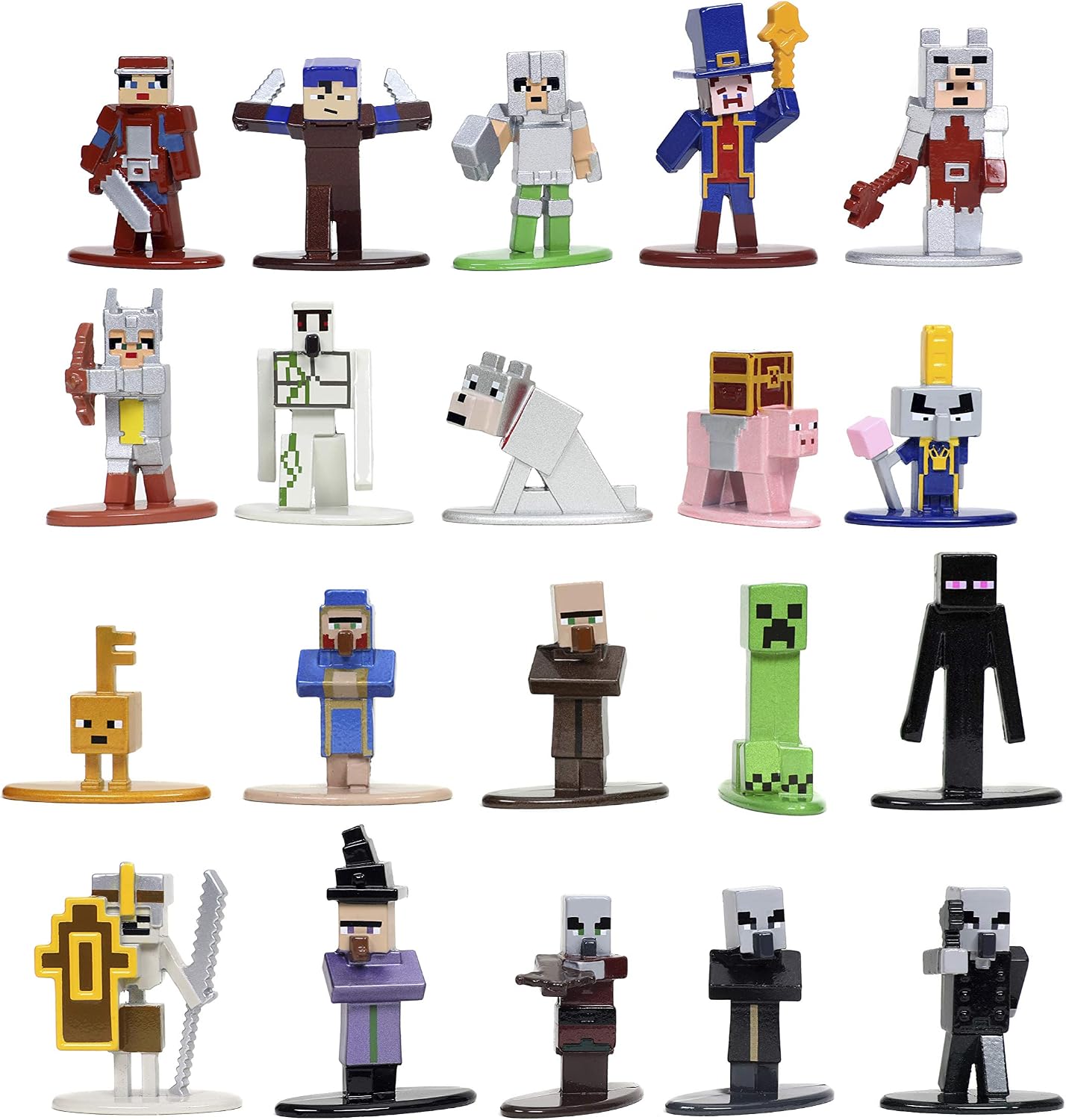 Private: Minecraft Nano MetalFigs Mine Craft Die-Cast Metal Mini-Figure Jada Toys 12 Alex Steve Zombie Private: Minecraft Nano MetalFigs Mine Craft Die-Cast Metal Mini-Figure Jada Toys 12 Alex Steve Zombie