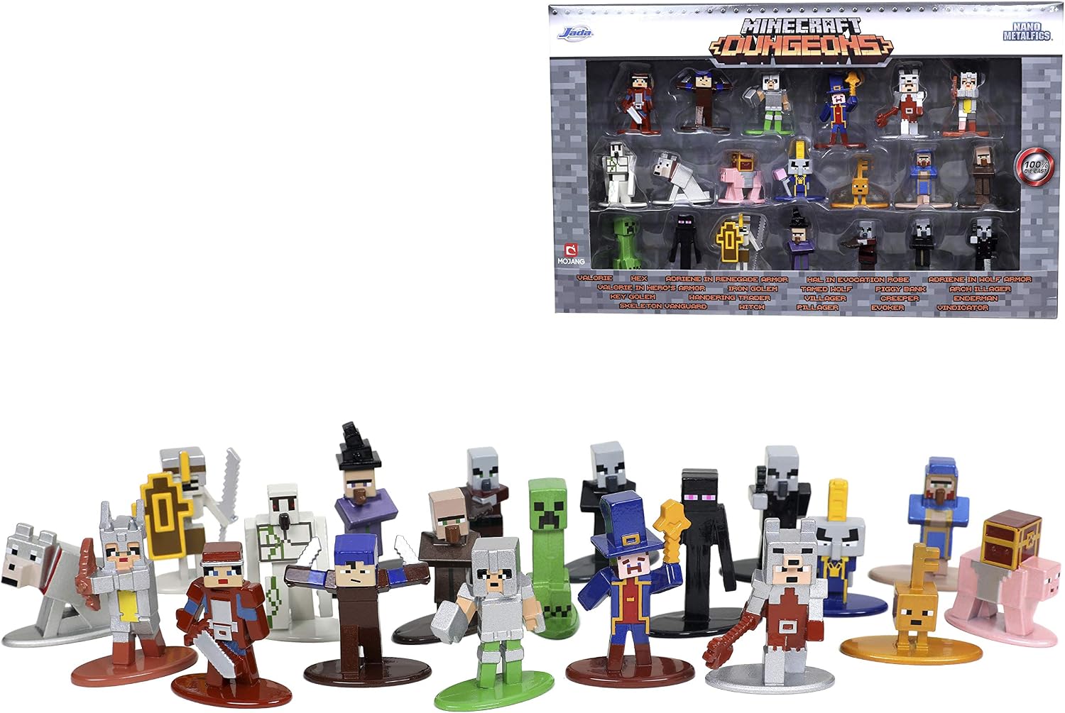 Private: Minecraft Nano MetalFigs Mine Craft Die-Cast Metal Mini-Figure Jada Toys 12 Alex Steve Zombie Private: Minecraft Nano MetalFigs Mine Craft Die-Cast Metal Mini-Figure Jada Toys 12 Alex Steve Zombie