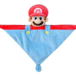 Super Mario Bros My Mario 3D DouDou Rattle Plush Security Blanket Baby Comforter Newborn