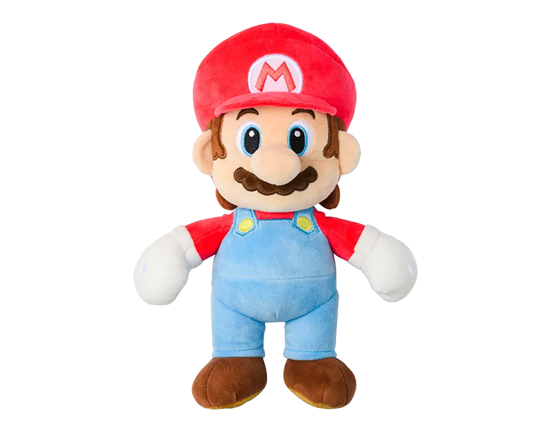 Super Mario Bros My Mario 9 Inch Infant Plush Doll Soft Cuddly Baby Toy Embroidered