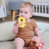 Super Mario Bros My Mario Mushroom Plush Rattle Baby Sensory Grab Toy Infant Newborn Super Mario Bros My Mario Mushroom Plush Rattle Baby Sensory Grab Toy Infant Newborn