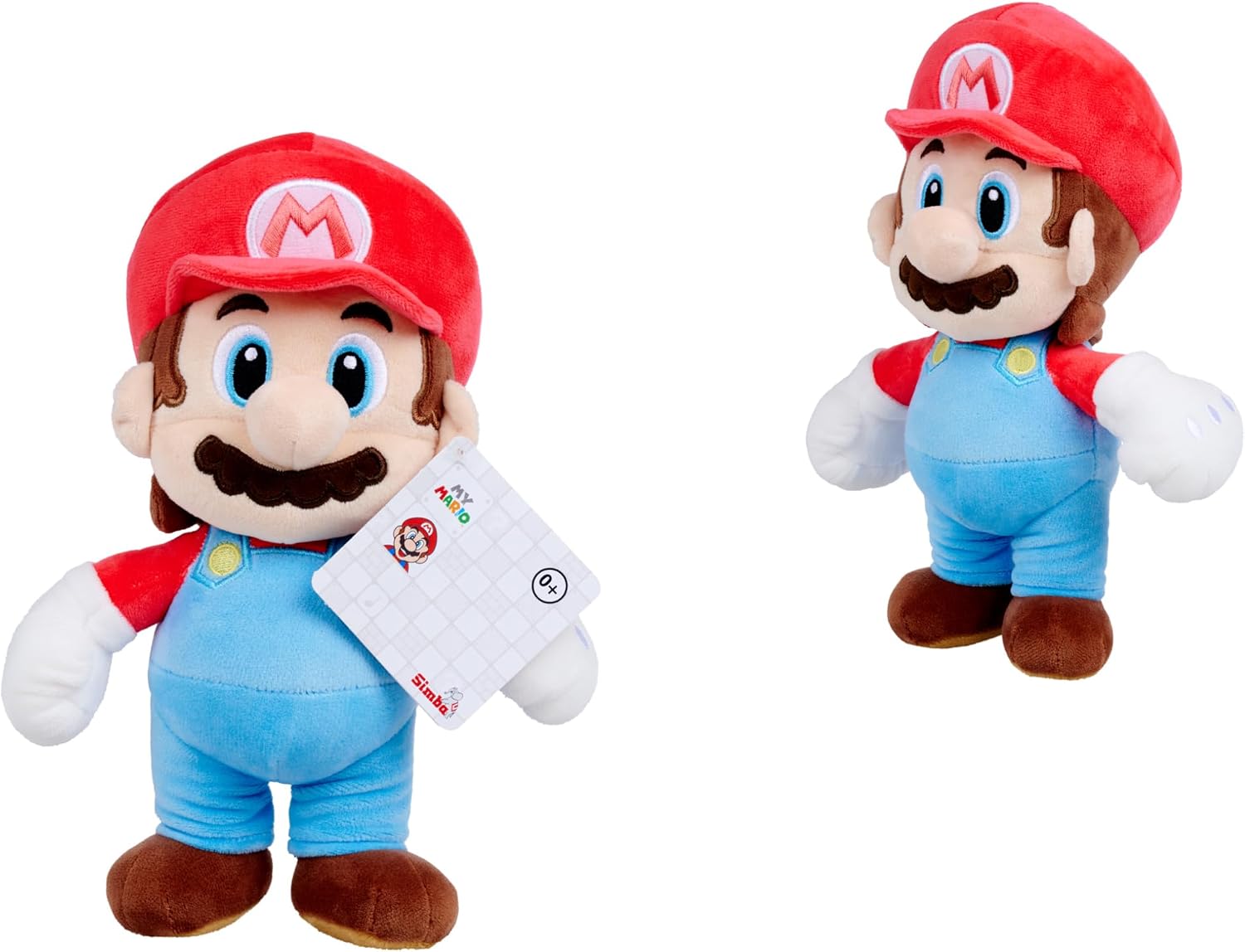 Super Mario Bros My Mario 9 Inch Infant Plush Doll Soft Cuddly Baby Toy Embroidered