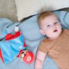 Super Mario Bros My Mario 3D DouDou Rattle Plush Security Blanket Baby Comforter Newborn Super Mario Bros My Mario 3D DouDou Rattle Plush Security Blanket Baby Comforter Newborn