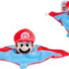 Super Mario Bros My Mario 3D DouDou Rattle Plush Security Blanket Baby Comforter Newborn Super Mario Bros My Mario 3D DouDou Rattle Plush Security Blanket Baby Comforter Newborn
