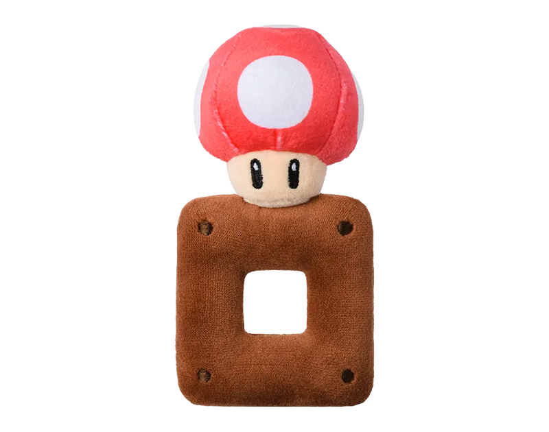 Super Mario Bros My Mario Mushroom Plush Rattle Baby Sensory Grab Toy Infant Newborn Super Mario Bros My Mario Mushroom Plush Rattle Baby Sensory Grab Toy Infant Newborn