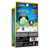national-geographic-glow-in-the-dark-crystal-lab (2) National Geographic Glow In The Dark Crystal Lab Growing Kit Educational STEM Science Boy Girl Unisex. Contains crystal-growing powder, a glow-in-the-dark seed rock, and a learning guide. Box features an image of a grown crystal, with instructions on the side.