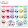 punirunes-blindbox-3 Chart featuring 16 colorful, cartoon animal characters from six groups—Airun, Loverun, Kurun, Ururun, Enelun, and Tomorun—plus Yunirun, from the Punirunes Mini Figure Puni Runzu Random Blind Box (Punistar Punirunzu Punirun), with the message: “Hot! Have fun collecting!”.