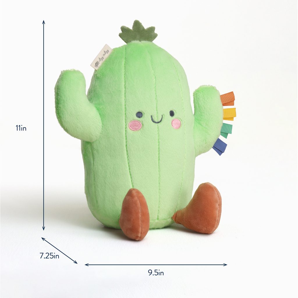 Itzy Ritzy Sweetie Snuggles plush toy Cooper the Cactus product photo 2 Itzy Ritzy Sweetie Snuggles plush toy Cooper the Cactus product photo 2