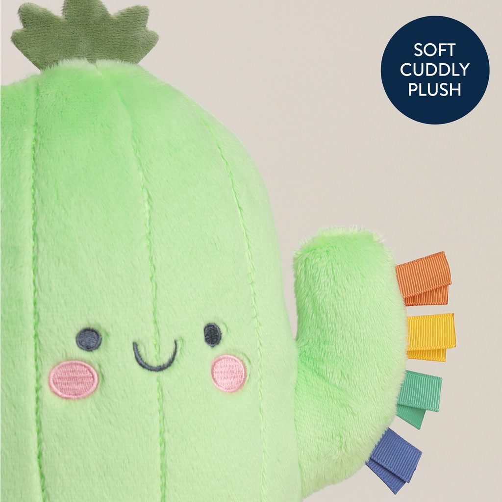 Itzy Ritzy Sweetie Snuggles plush toy Cooper the Cactus product photo 4 Itzy Ritzy Sweetie Snuggles plush toy Cooper the Cactus product photo 4