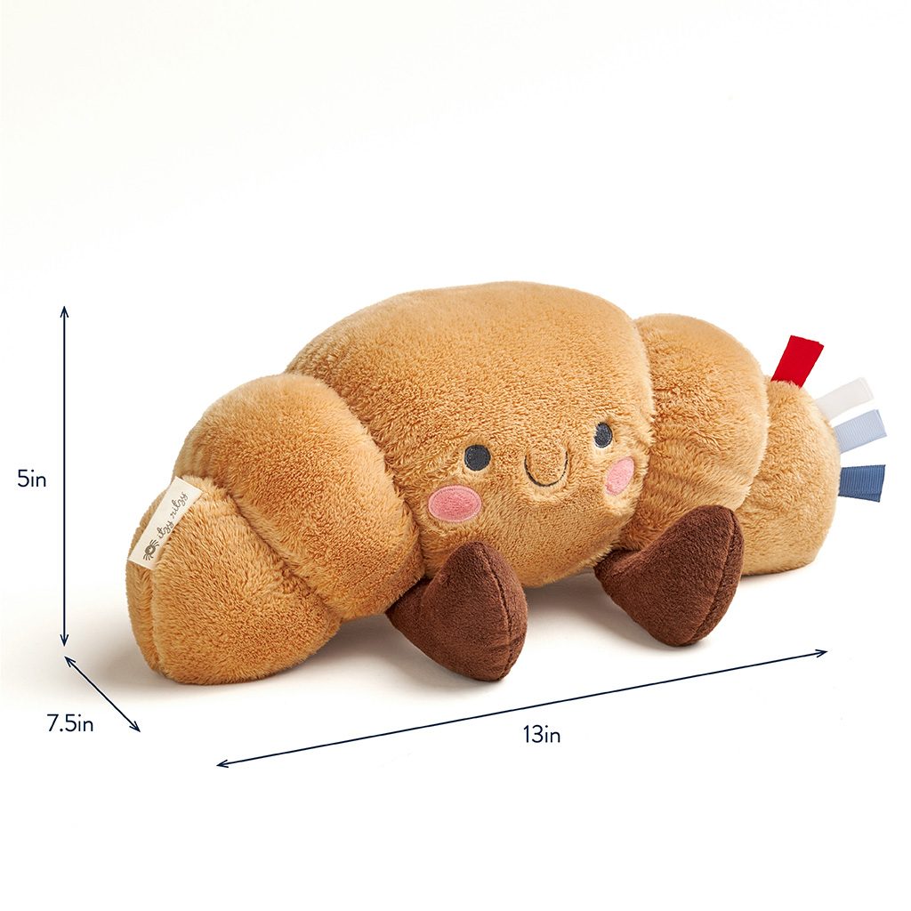 Itzy Ritzy Sweetie Snuggles plush toy Chloe the Croissant product photo 11 Itzy Ritzy Sweetie Snuggles plush toy Chloe the Croissant product photo 11