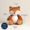 Itzy Ritzy Sweetie Snuggles plush toy Alex the Fox product photo 5 Itzy Ritzy Sweetie Snuggles plush toy Alex the Fox product photo 5