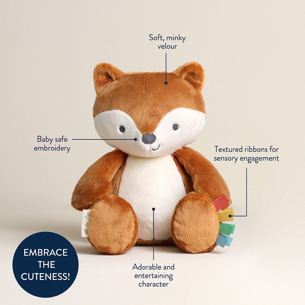 Itzy Ritzy Sweetie Snuggles plush toy Alex the Fox product photo 5 Itzy Ritzy Sweetie Snuggles plush toy Alex the Fox product photo 5