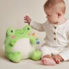 Itzy Ritzy Sweetie Snuggles plush toy Freddie the Frog product photo 2 Itzy Ritzy Sweetie Snuggles plush toy Freddie the Frog product photo 2