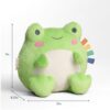 Itzy Ritzy Sweetie Snuggles plush toy Freddie the Frog product photo 4 Itzy Ritzy Sweetie Snuggles plush toy Freddie the Frog product photo 4
