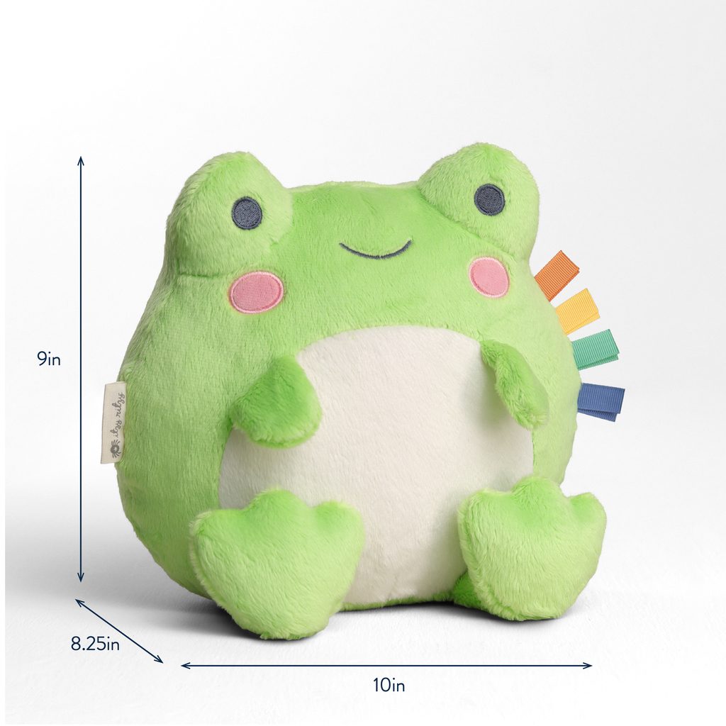 Itzy Ritzy Sweetie Snuggles plush toy Freddie the Frog product photo 4 Itzy Ritzy Sweetie Snuggles plush toy Freddie the Frog product photo 4
