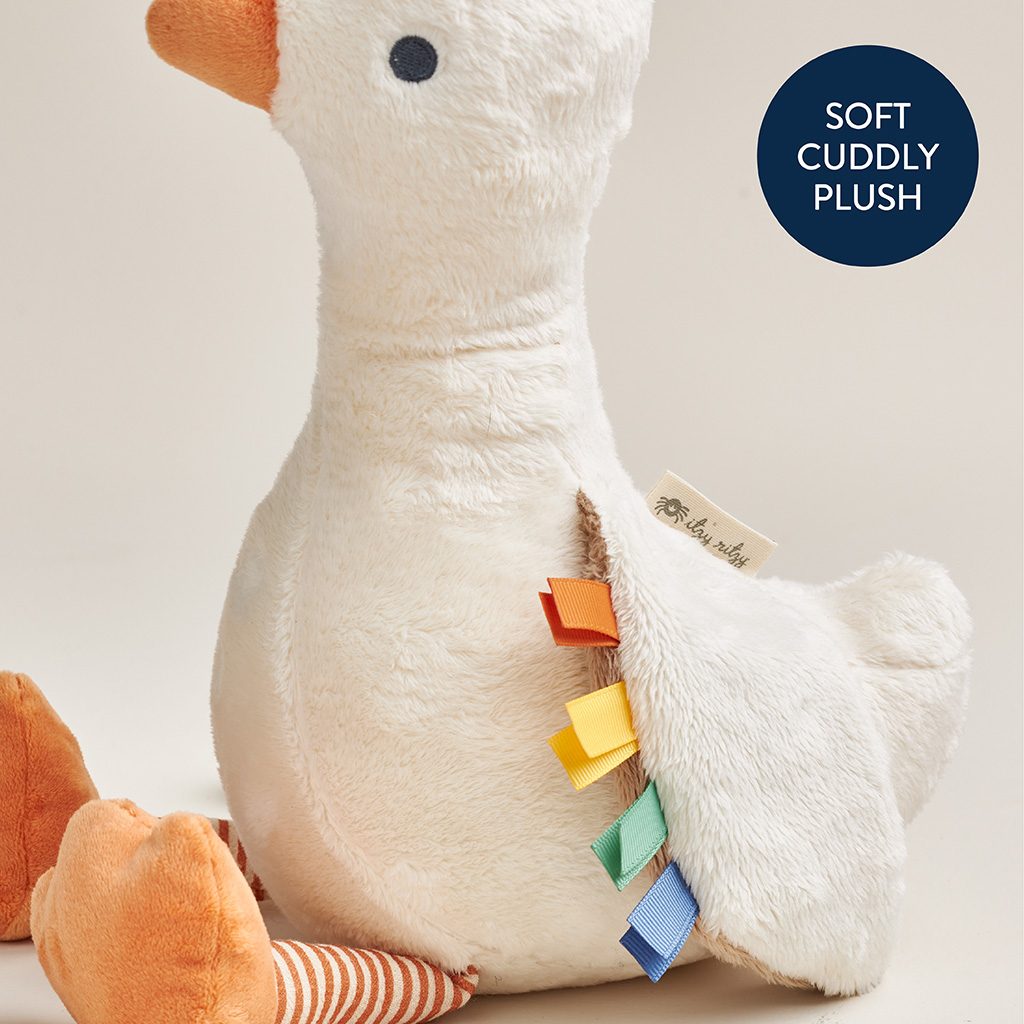 Itzy Ritzy Sweetie Snuggles plush toy Gracie the Goose product photo 11 Itzy Ritzy Sweetie Snuggles plush toy Gracie the Goose product photo 11