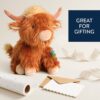 Itzy Ritzy Sweetie Snuggles plush toy Wyatt the Highland Cow product photo 2 Itzy Ritzy Sweetie Snuggles plush toy Wyatt the Highland Cow product photo 2