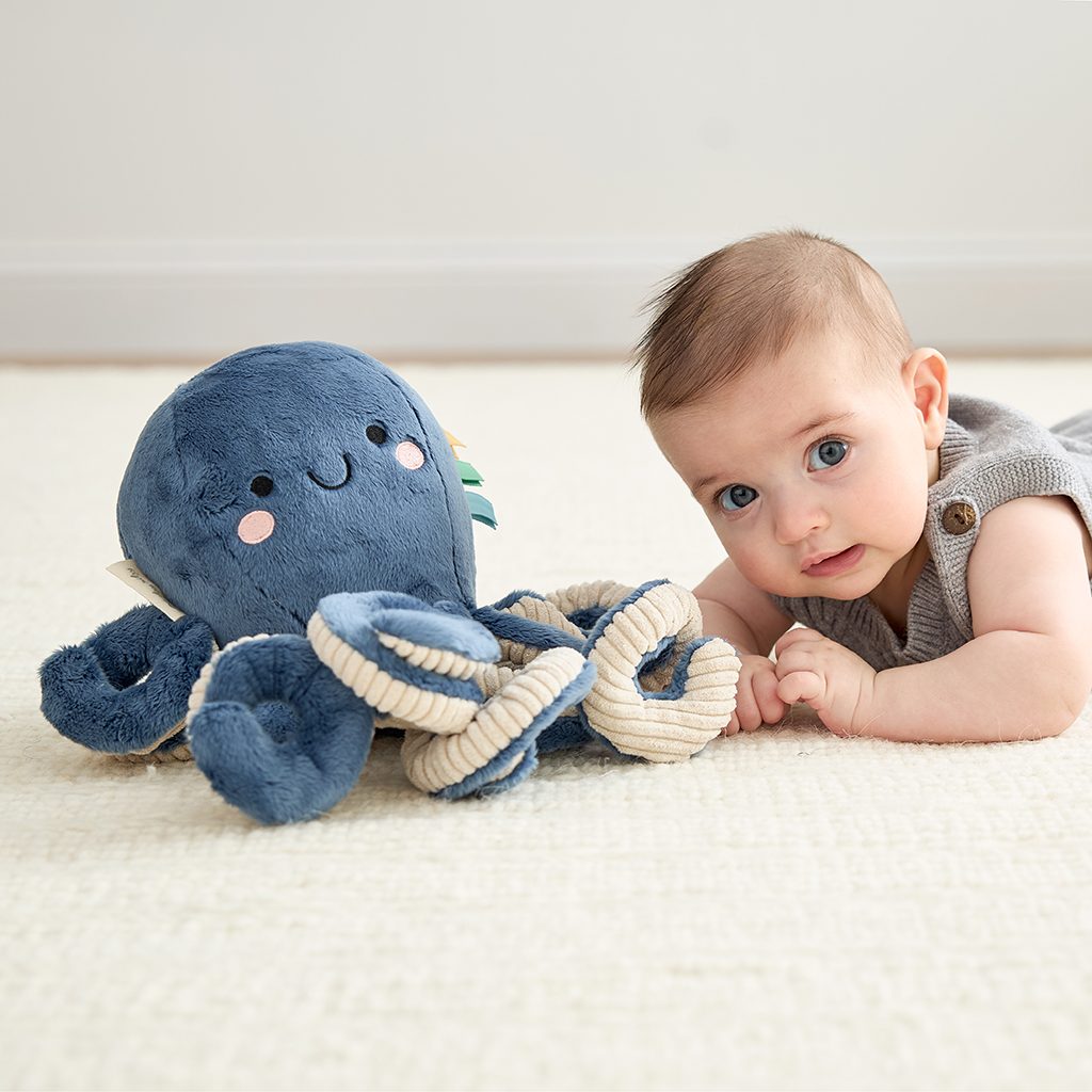Itzy Ritzy Sweetie Snuggles plush toy Ollie the Octopus product photo 1 Itzy Ritzy Sweetie Snuggles plush toy Ollie the Octopus product photo 1