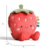 Itzy Ritzy Sweetie Snuggles plush toy Bonnie the Strawberry product photo 1 Itzy Ritzy Sweetie Snuggles plush toy Bonnie the Strawberry product photo 1