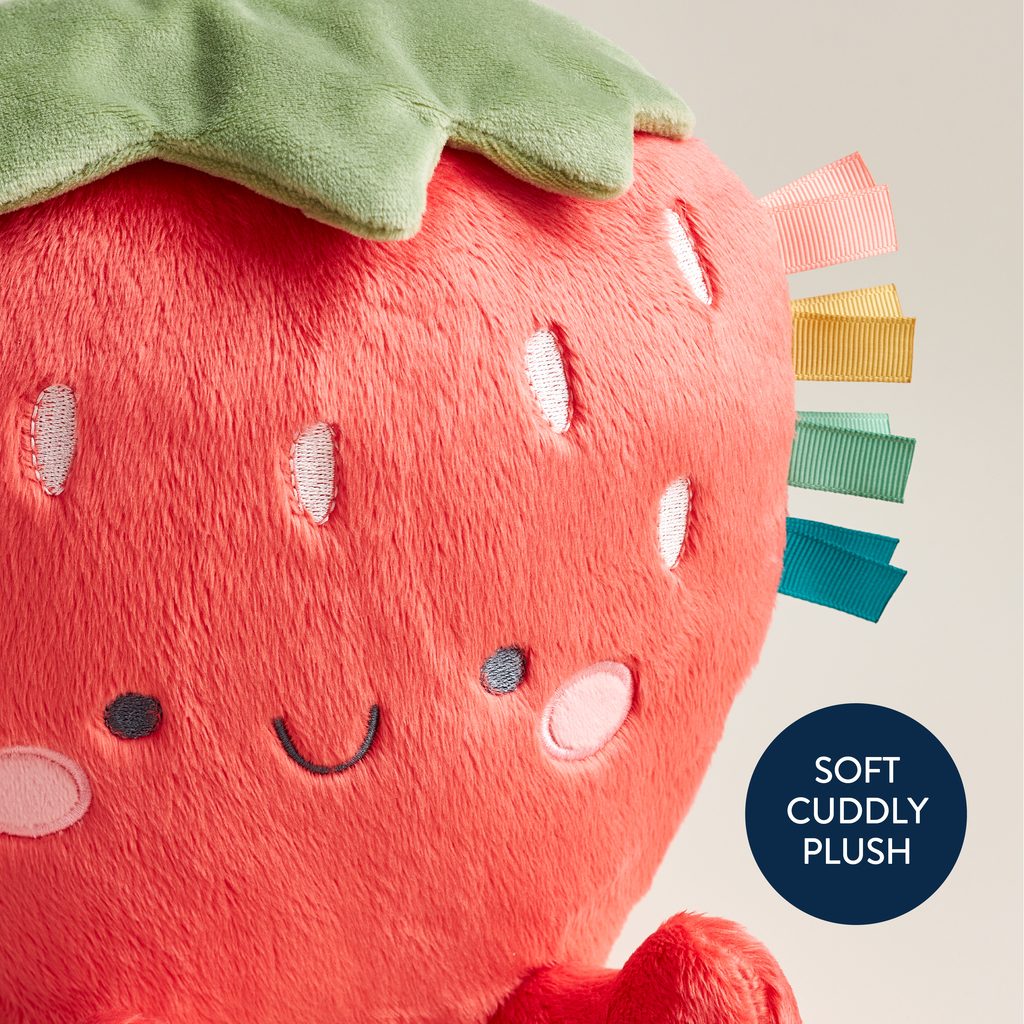 Itzy Ritzy Sweetie Snuggles plush toy Bonnie the Strawberry product photo 2 Itzy Ritzy Sweetie Snuggles plush toy Bonnie the Strawberry product photo 2