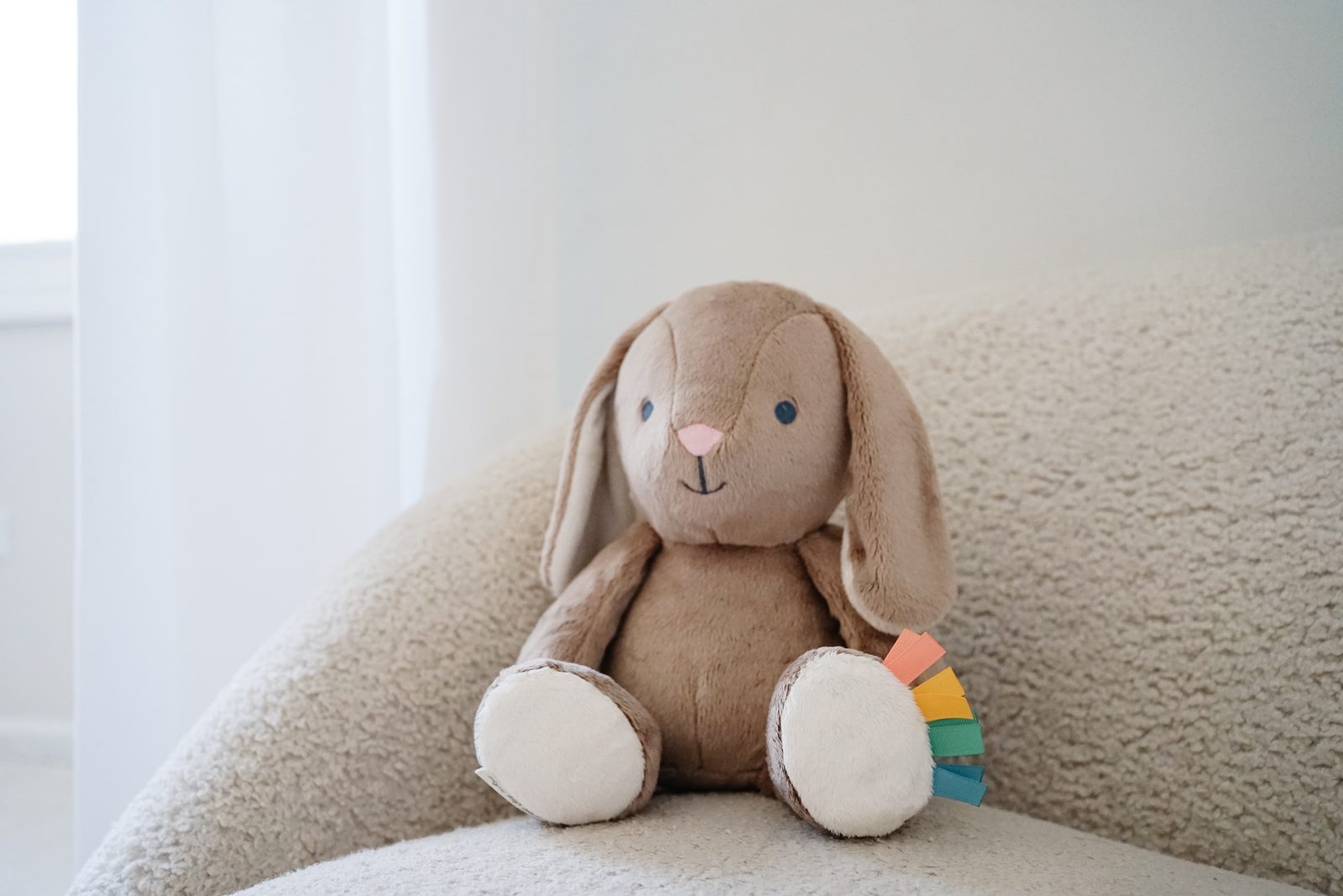 Itzy Ritzy Sweetie Snuggles plush toy Billie the Taupe Bunny product photo 5 Itzy Ritzy Sweetie Snuggles plush toy Billie the Taupe Bunny product photo 5