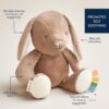 Itzy Ritzy Sweetie Snuggles plush toy Billie the Taupe Bunny product photo 11 Itzy Ritzy Sweetie Snuggles plush toy Billie the Taupe Bunny product photo 11
