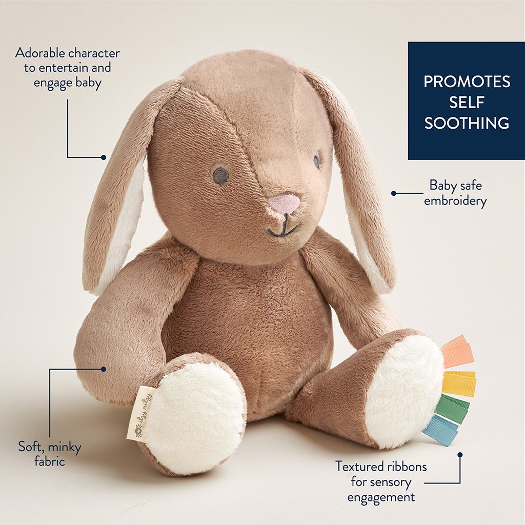 Itzy Ritzy Sweetie Snuggles plush toy Billie the Taupe Bunny product photo 11 Itzy Ritzy Sweetie Snuggles plush toy Billie the Taupe Bunny product photo 11