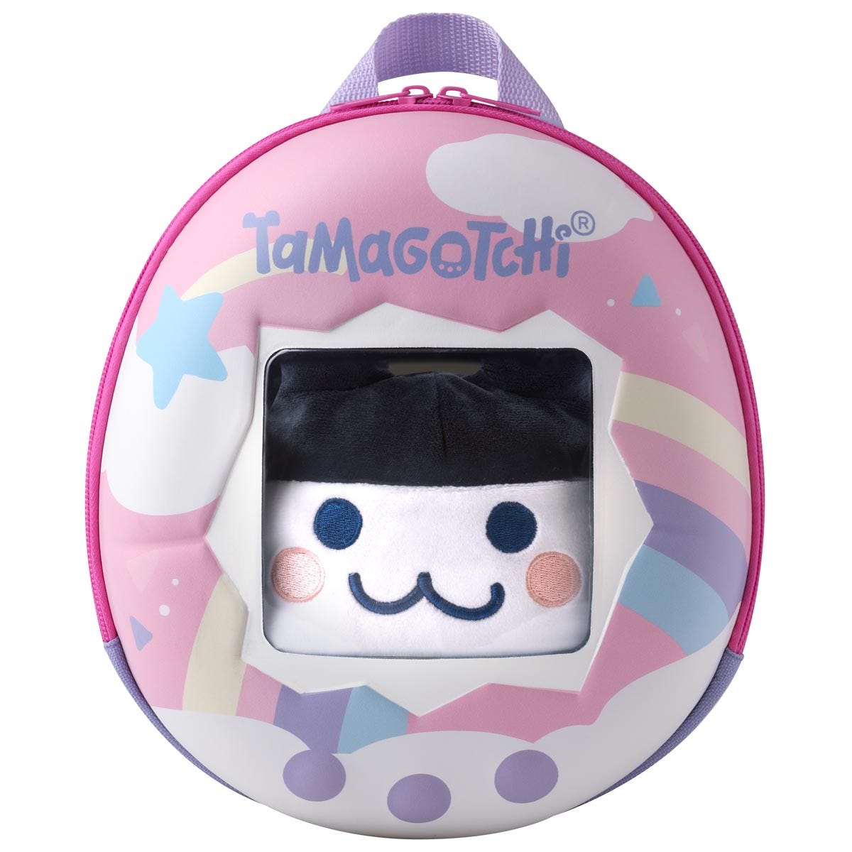Private: Tamagotchi 3 Way Plush & Backpack Mini Kuchipatchi Mametchi Mimitchi Tama Paradise Bag Accessories