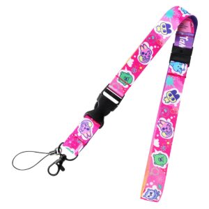 Private: Bandai Tamagotchi Paradise Neck Strap Lanyard Pink Blue Accessories Tama