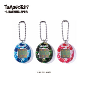Private: Original Tamagotchi x Bathing Ape BAPE 2023 Bandai Japan JP Camo Blue Pink Green