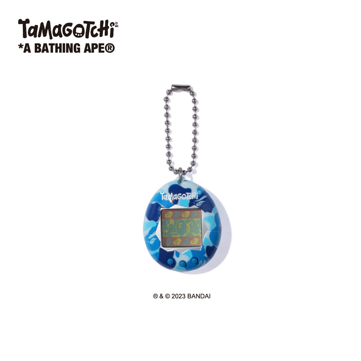 Private: Original Tamagotchi x Bathing Ape BAPE 2023 Bandai Japan JP Camo Blue Pink Green